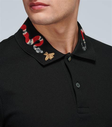 high quality replica gucci shirts|gucci shirt snake collar.